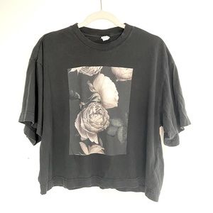 & Other Stories T-Shirt Black Size 4
